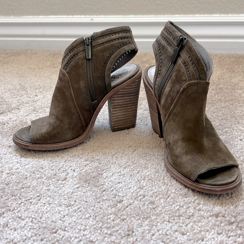 Vince Camuto Koral Bootie - Brown Suede